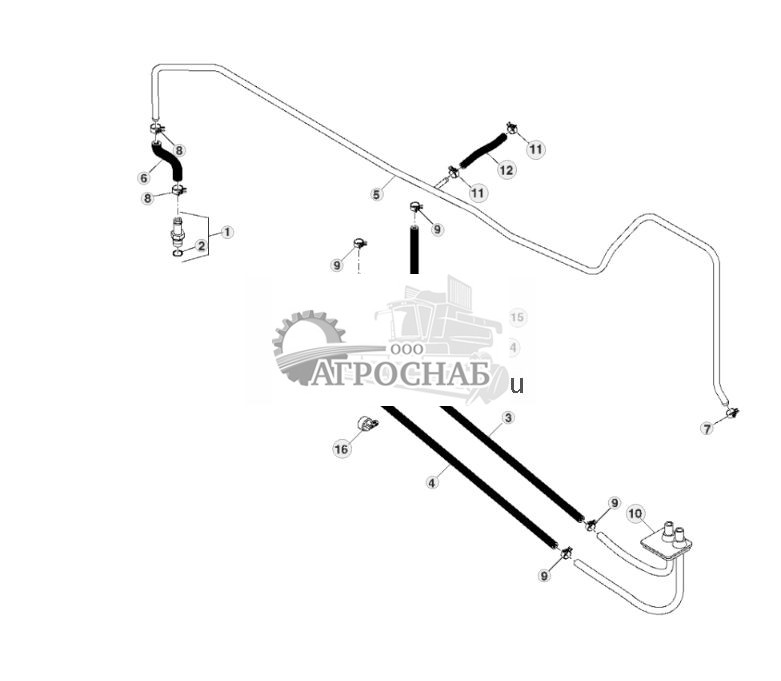 ШЛАНГИ ОБОГРЕВАТЕЛЯ (ПЕРЕДНИЕ) - ST395758 444.jpg